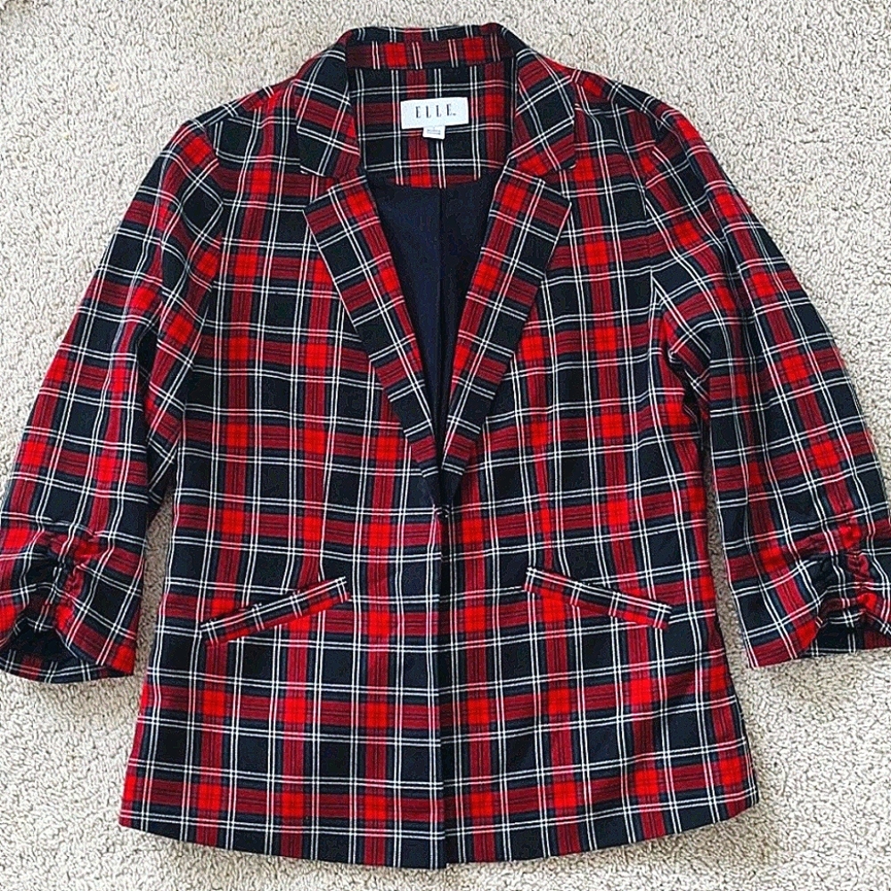 ELLE Holiday Christmas Blazer